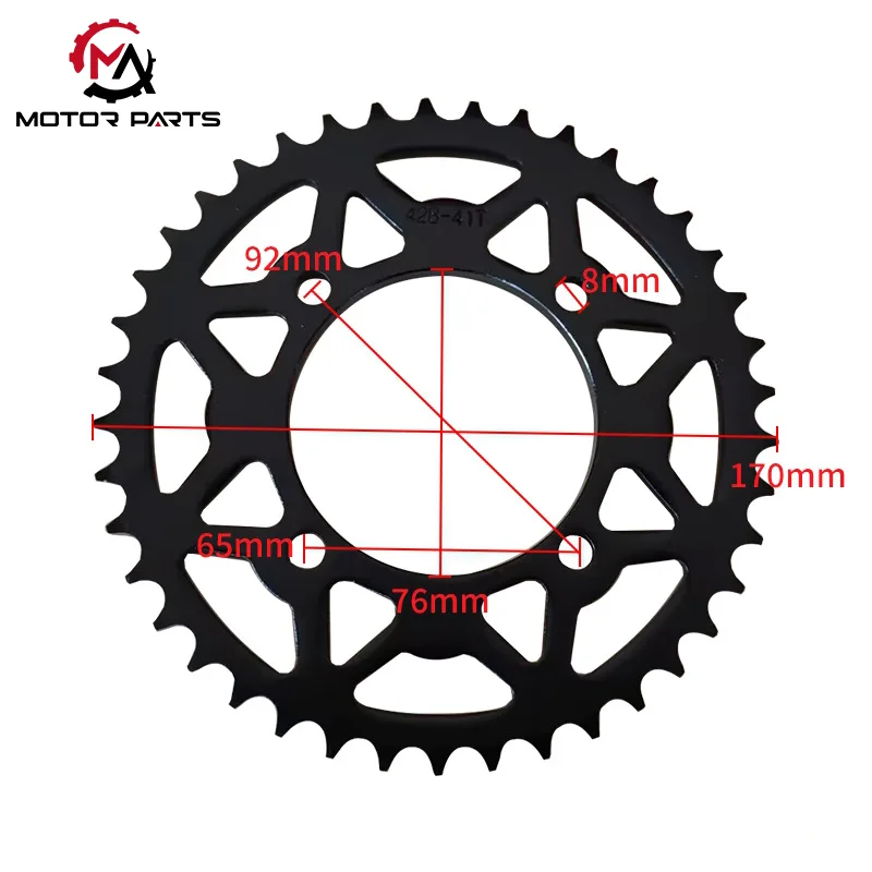 428-41T Motorcycle Sprocket