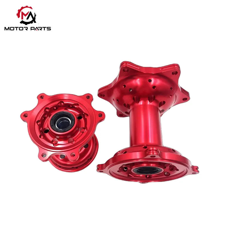 CNC Aluminum Front & Rear Wheel Hub Set para sa Honda CRF250R CRF450R